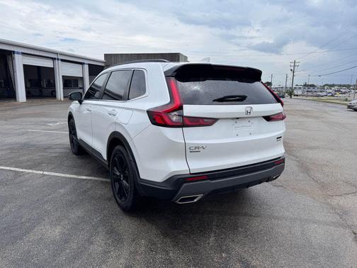 Platinum White 2024 Honda CR-V Hybrid Sport Touring AWD
