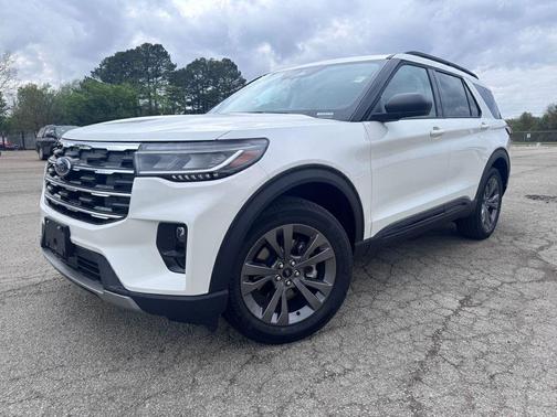STAR WHITE MET TRI-COAT 2026 Ford Explorer Active