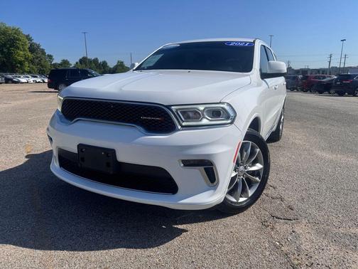 White Knuckle Clearcoat 2021 Dodge Durango SXT Plus