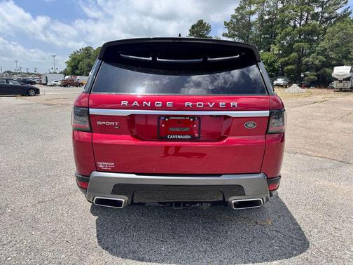 Red 2020 Land Rover Range Rover Sport HSE