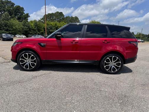 Red 2020 Land Rover Range Rover Sport HSE