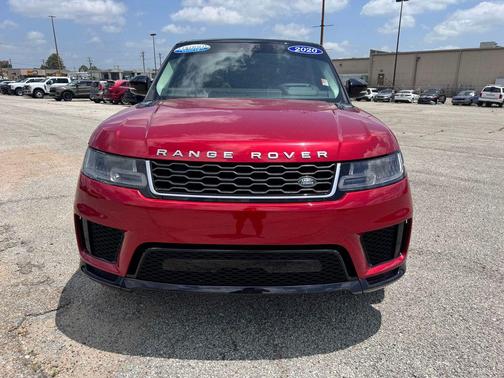 Red 2020 Land Rover Range Rover Sport HSE