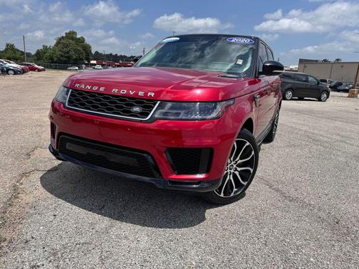 Red 2020 Land Rover Range Rover Sport HSE