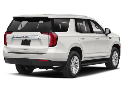 White Frost Tricoat 2023 GMC Yukon SLT