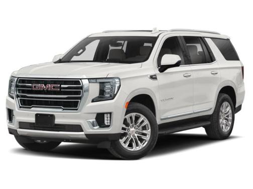 White Frost Tricoat 2023 GMC Yukon SLT