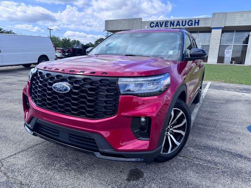 RAPID RED MET TINTED CC 2025 Ford Explorer ST-Line