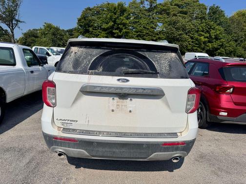 Oxford White 2021 Ford Explorer Limited