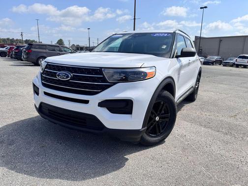 OXFORD WHITE 2024 Ford Explorer XLT
