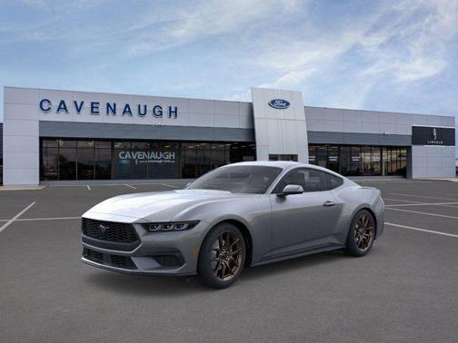 Carbonized Gray Metallic 2025 Ford Mustang EcoBoost Premium Coupe