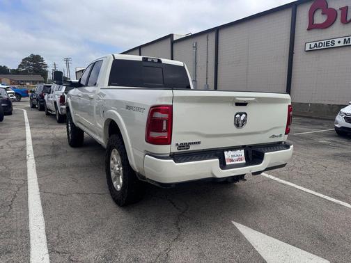 Pearl White 2022 RAM 2500 Laramie Crew Cab 4x4 6'4' Box
