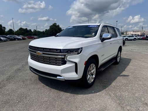 Summit White 2023 Chevrolet Tahoe Premier