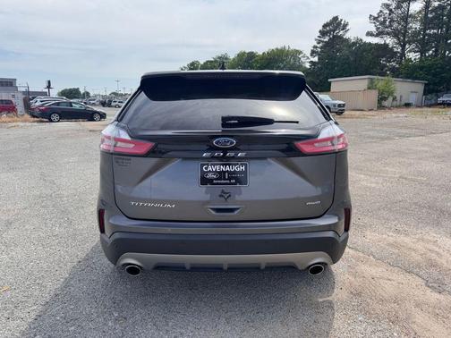 CARBONIZED GRAY 2022 Ford Edge Titanium