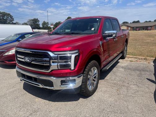 Rapid Red Metallic Tinted Clearcoat 2025 Ford F-150 Lariat