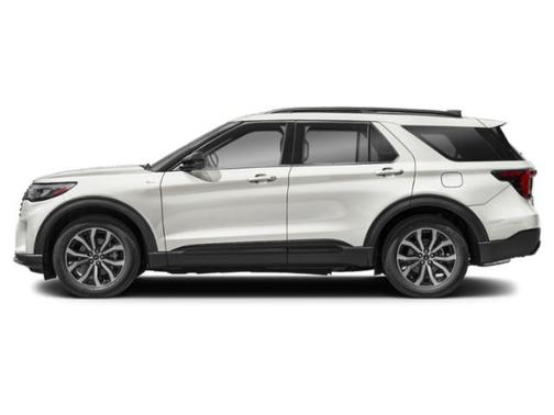 STAR WHITE MET TRI-COAT 2026 Ford Explorer ST-Line