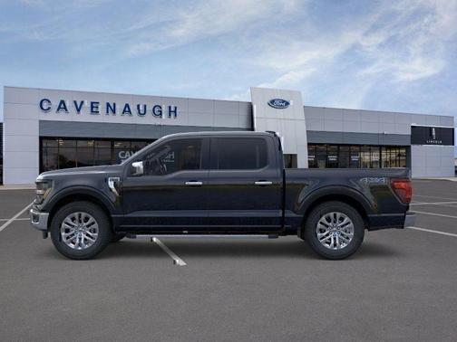 AGATE BLACK METALLIC 2025 Ford F-150 XLT