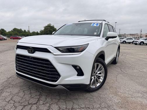 Wind Chill Pearl 2024 Toyota Grand Highlander Platinum