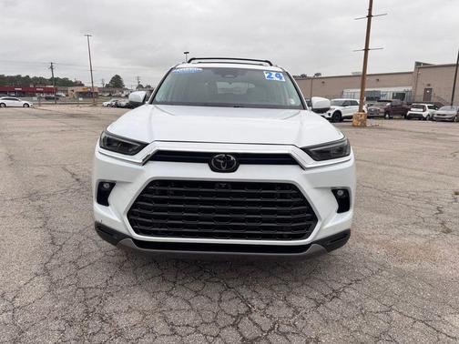 Wind Chill Pearl 2024 Toyota Grand Highlander Platinum