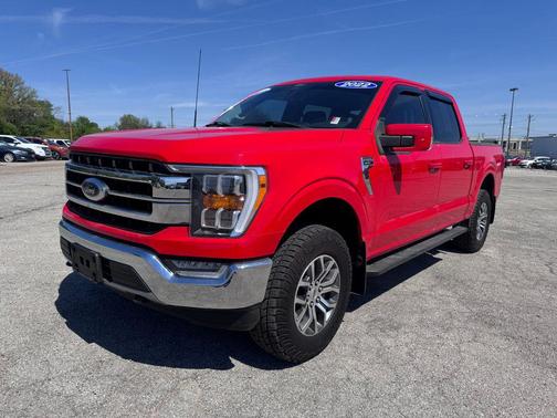 RACE RED 2022 Ford F-150 Lariat