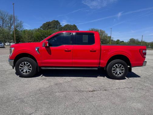 RACE RED 2022 Ford F-150 Lariat