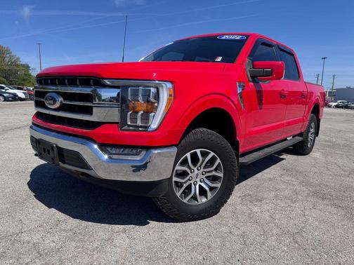 RACE RED 2022 Ford F-150 Lariat