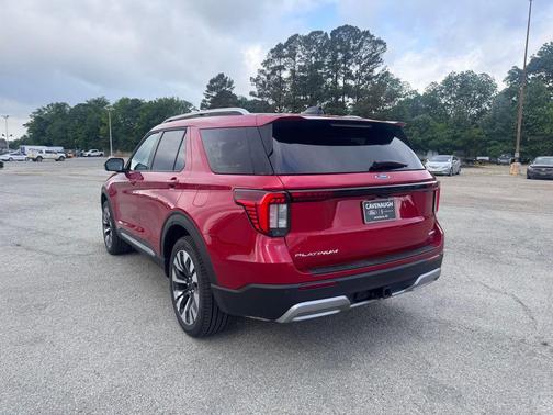 RAPID RED MET TINTED CC 2026 Ford Explorer Platinum