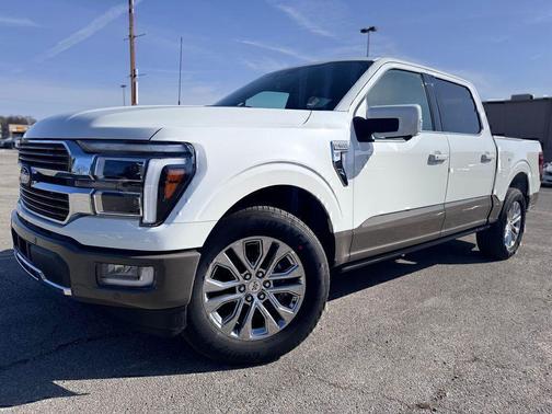 STAR WHITE METALLIC TRICOAT 2026 Ford F-150 King Ranch