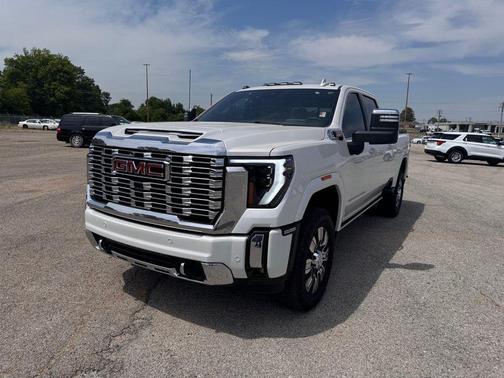 White Frost Tricoat 2024 GMC Sierra 2500 Denali