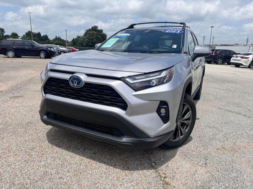 Silver Sky Metallic 2023 Toyota RAV4 Hybrid XLE Premium
