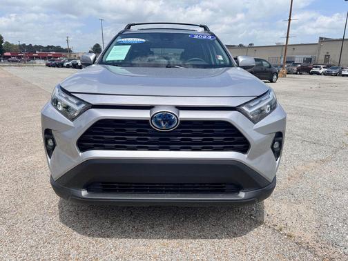 Silver Sky Metallic 2023 Toyota RAV4 Hybrid XLE Premium