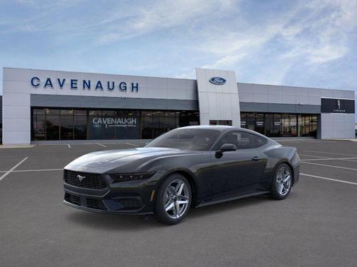 Shadow Black 2026 Ford Mustang EcoBoost Premium Coupe