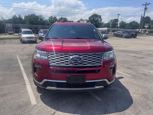 RUBY RED METALLIC TINTED CC 2019 Ford Explorer Platinum