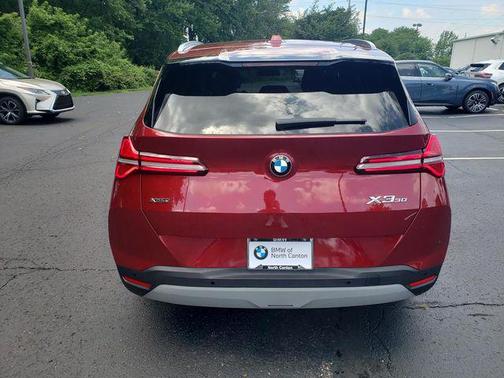 Red Metallic 2025 BMW X3 30 xDrive