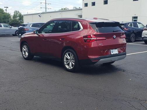 Red Metallic 2025 BMW X3 30 xDrive