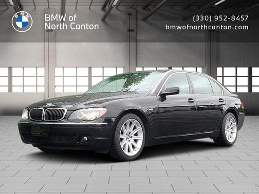 Jet Black 2006 BMW 750 Li