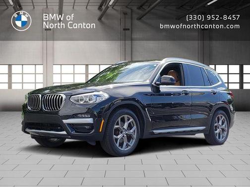 Black Sapphire Metallic 2021 BMW X3 PHEV xDrive30e
