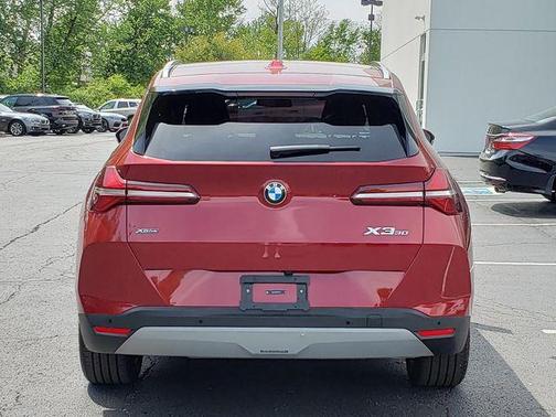 Red Metallic 2025 BMW X3 30 xDrive