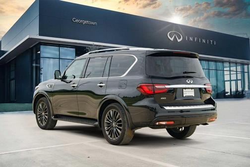 Diamond Black 2024 INFINITI QX80 SENSORY
