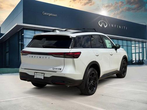 Radiant White 2027 INFINITI QX60 Luxe