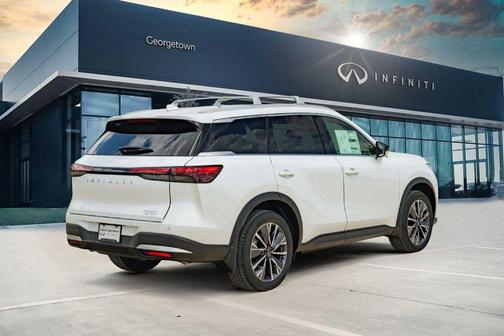 Radiant White 2027 INFINITI QX60 Luxe