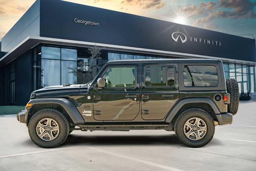 Black Clearcoat 2020 Jeep Wrangler Unlimited Sport