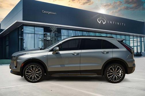 Silver Metallic 2024 Cadillac XT4 Sport