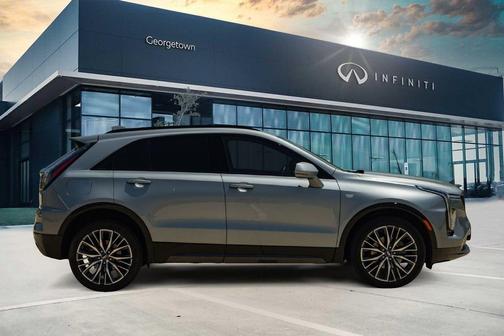 Silver Metallic 2024 Cadillac XT4 Sport