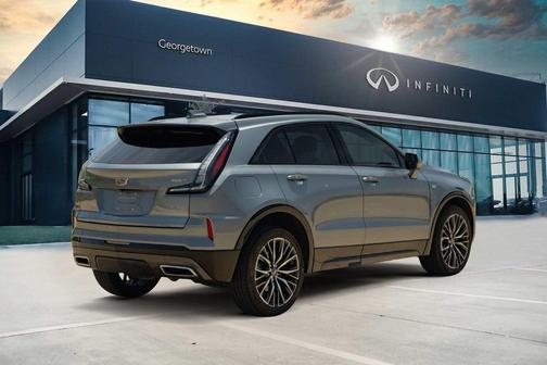 Silver Metallic 2024 Cadillac XT4 Sport