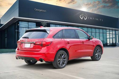 Red 2020 Acura MDX 3.5L Technology & A-Spec Pkgs