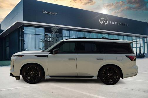 Radiant White 2026 INFINITI QX80 SPORT