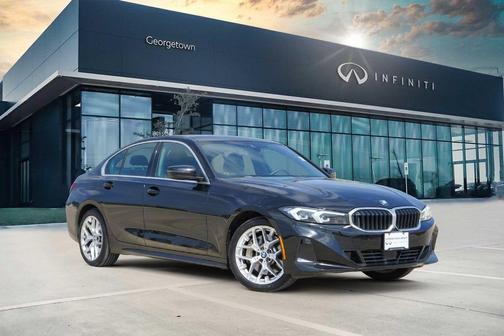 Jet Black 2025 BMW 330 i