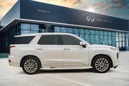 White 2020 Hyundai PALISADE Limited