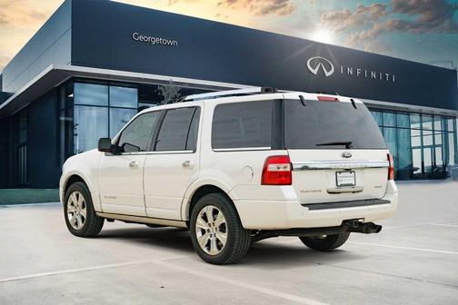 White Platinum Clearcoat Metallic 2016 Ford Expedition Platinum