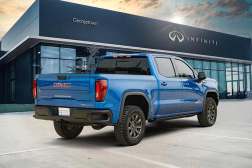 Blue Metallic 2024 GMC Sierra 1500 AT4X