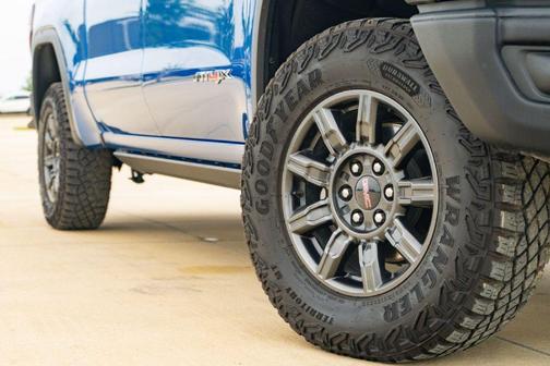 Blue Metallic 2024 GMC Sierra 1500 AT4X